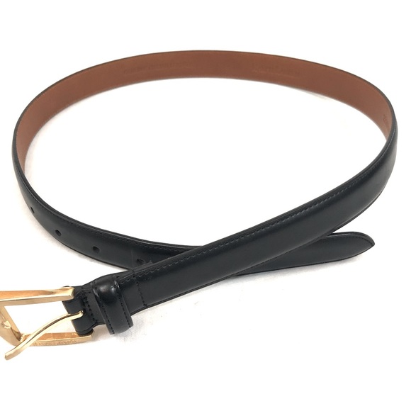 Ralph Lauren black leather belt size small